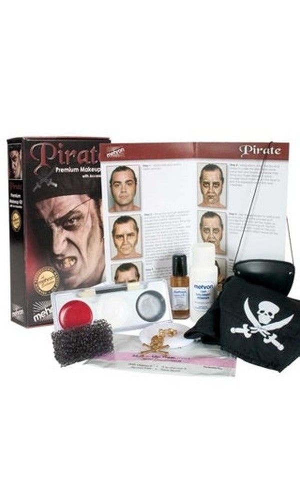 Mehron Character Makeup Kit Premium Pirate