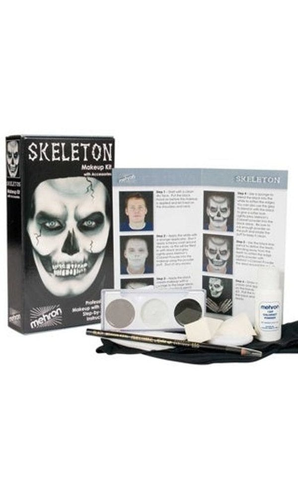 Mehron Character Makeup Kit Skeleton