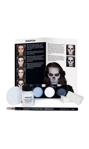 Mehron Character Makeup Kit Skeleton