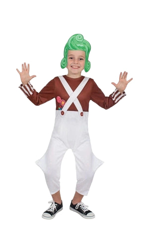 OOMPA LOOMPA CLASSIC COSTUME, CHILD