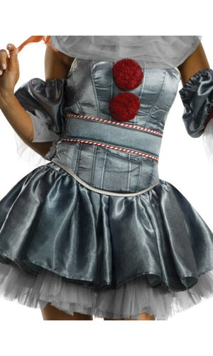 PENNYWISE 'IT' CH 2 DELUXE WOMENS COSTUME