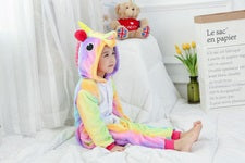 Onesie Kids β Unicorn Rainbow Large 135-145cm