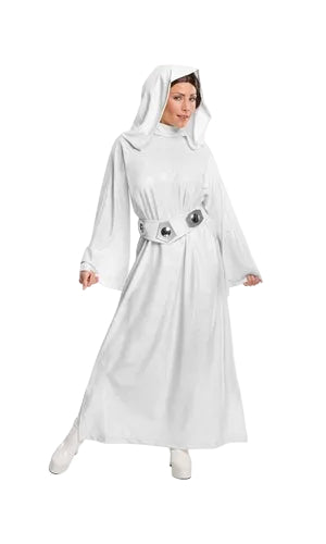 PRINCESS LEIA DELUXE COSTUME, ADULT