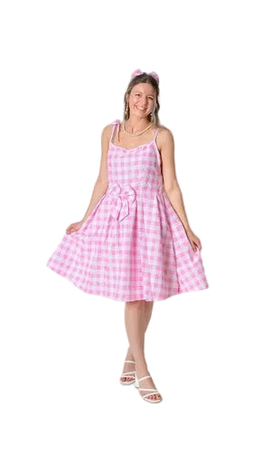 Pink Doll Dress Barbie Costume Adult