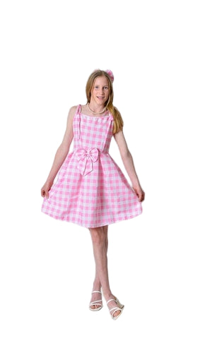 Pink Doll Dress Barbie Costume Child