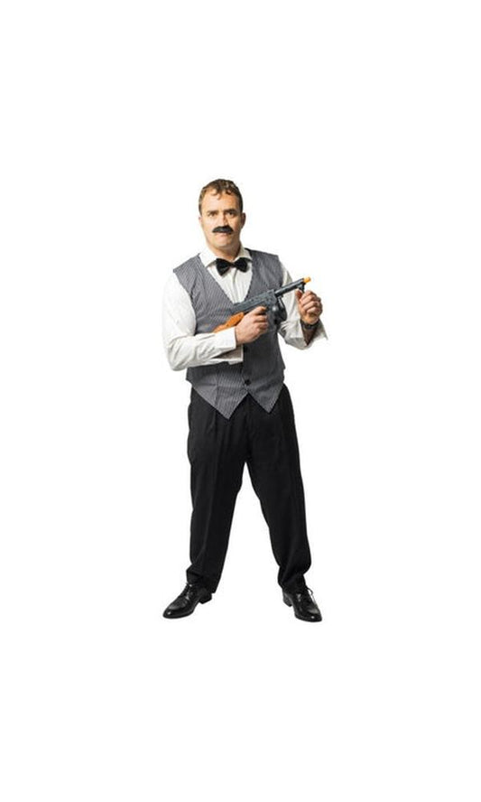 Pinstripe Waistcoat For Adults