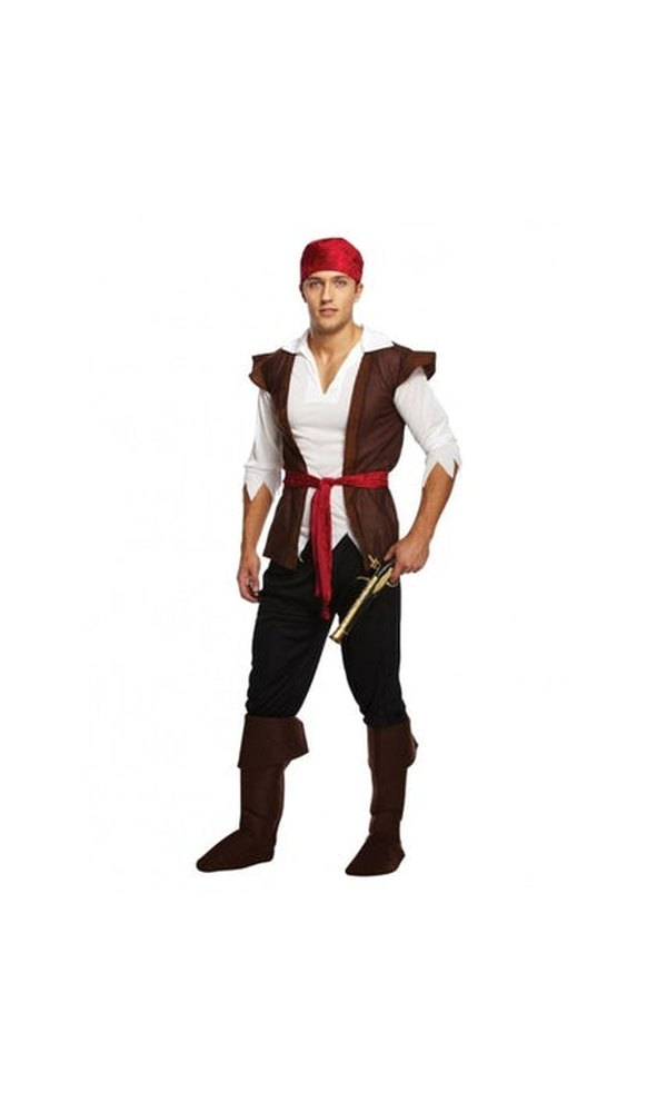 Pirate Caribbean Man Costume X Large