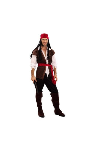 Pirate Jack Costume For Adults