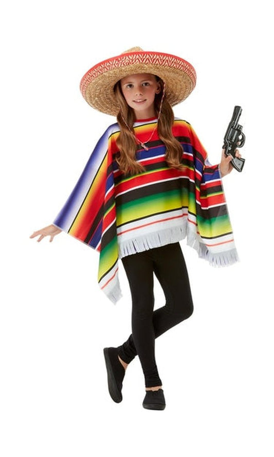 Poncho, Child Western Costume