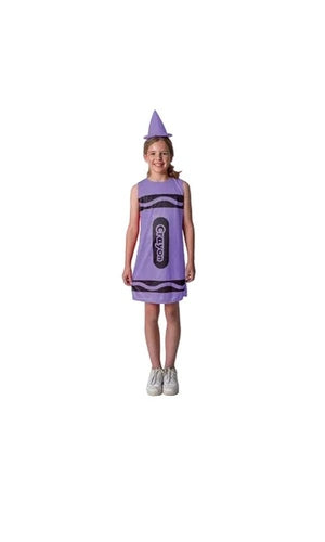 Purple Crayon Costume For Kids