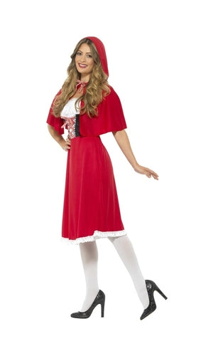 RED RIDING HOOD COSTUME FOR ADULTS