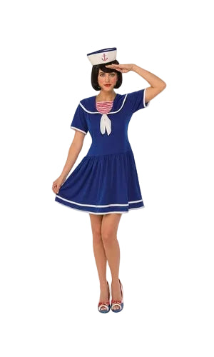 SAILOR LADY COSTUME, ADULT