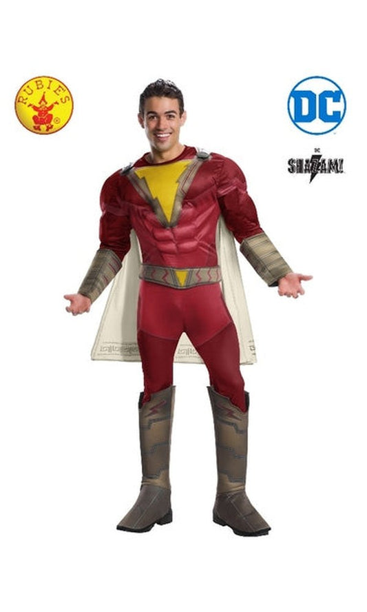 SHAZAM DELUXE COSTUME, ADULT
