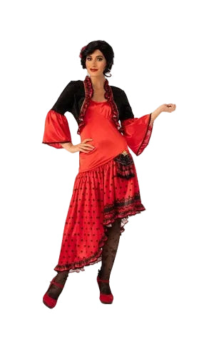 SPANISH DANCER COSTUME, ADULT