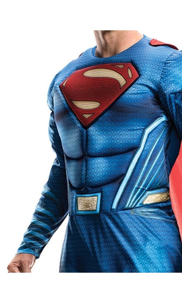SUPERMAN DELUXE JLM COSTUME, ADULT
