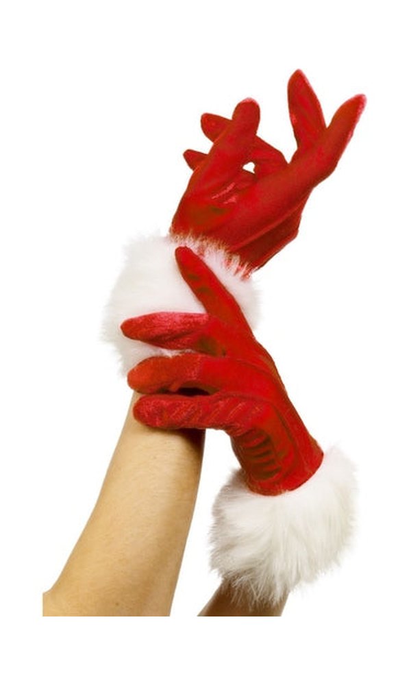 Santa Gloves Women's