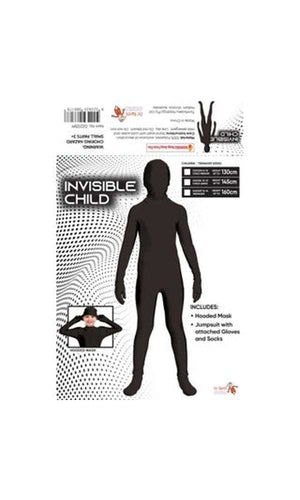 Second Skin Suit -Invisible Teen Black