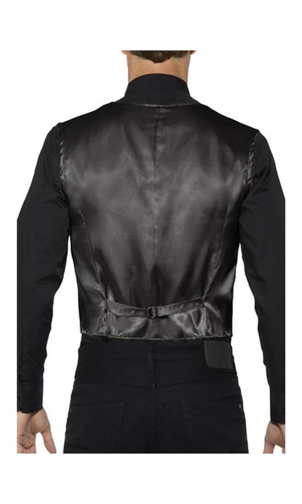 Sequin Waistcoat Black