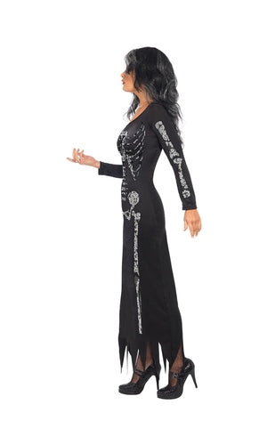 Skeleton Dress Costume For Adults