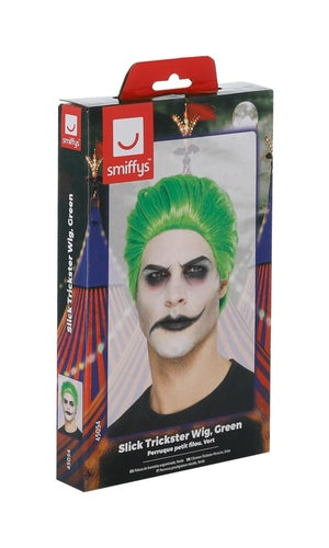 Slick Trickster Wig Joker Wig