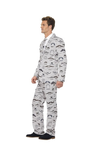 Stand Out Suit Moustache