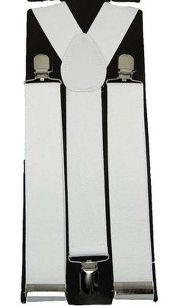 Suspenders White