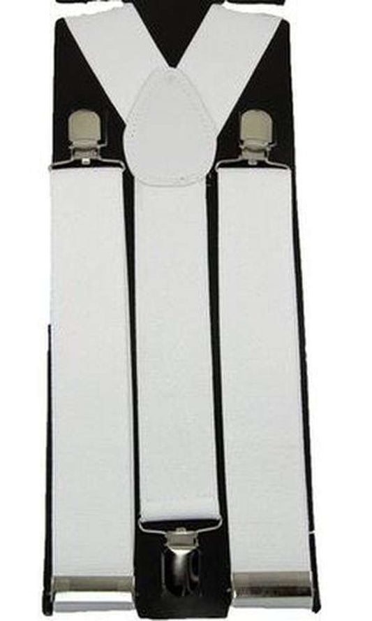 Suspenders White