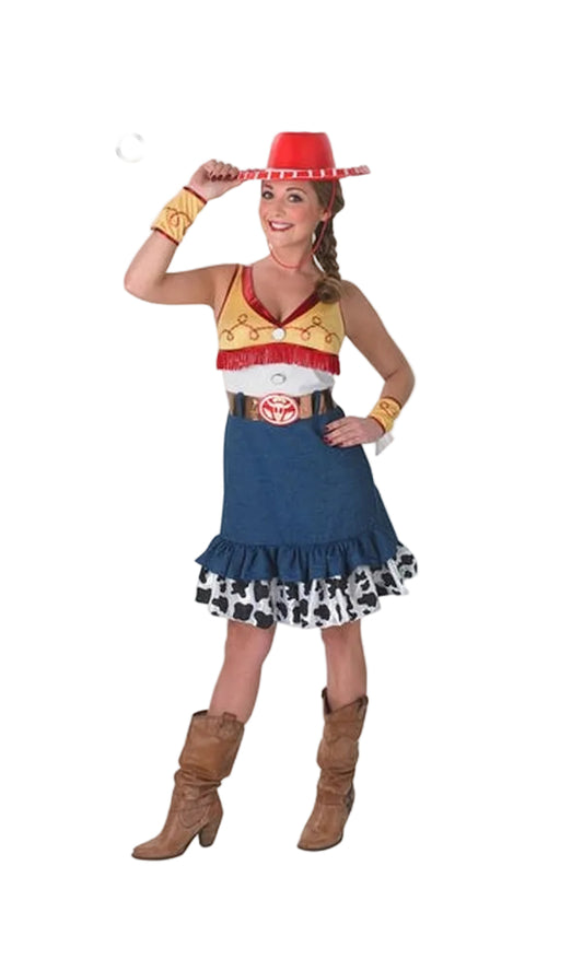 TOY STORY JESSIE SASSY COSTUME, ADULT