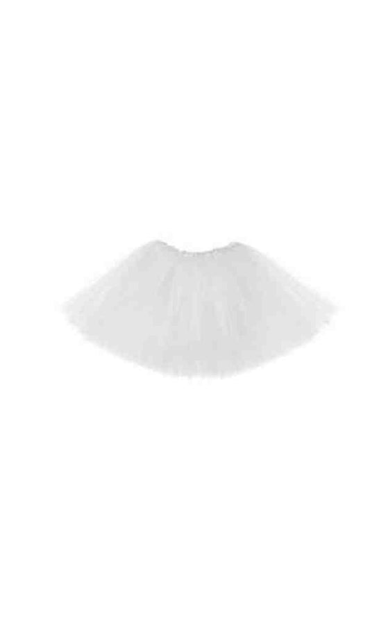 TUTU ADULT 3 LAYERS 40CM, WHITE