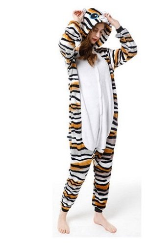 Tiger Onesie Adult Size Small Only
