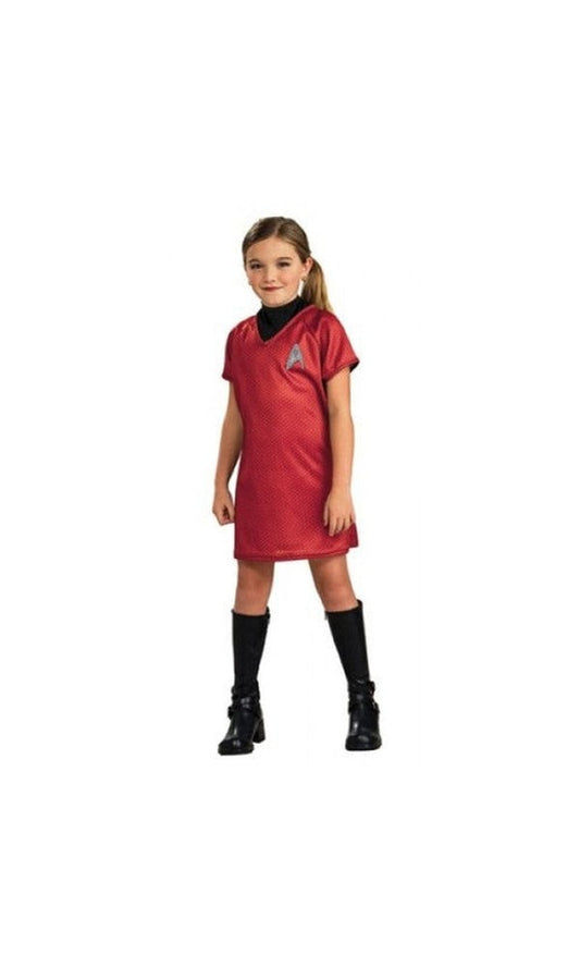 Uhura Red Deluxe Costume for Kids - Star Trek