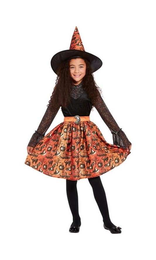 Vintage Witch Costume Child