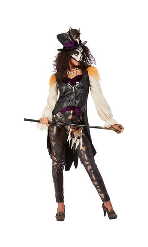 Womens Deluxe Voodoo Witch Doctor Costume For Adults