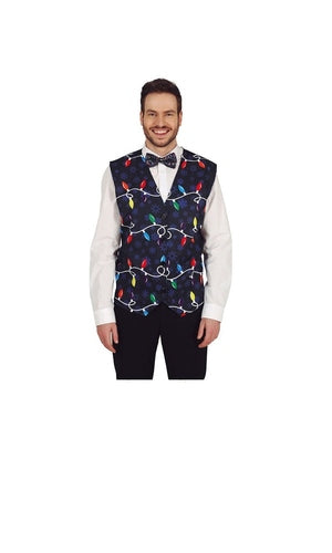 XMAS WAIST COAT BLUE