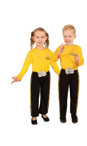 YELLOW WIGGLE DELUXE PANTS COSTUME