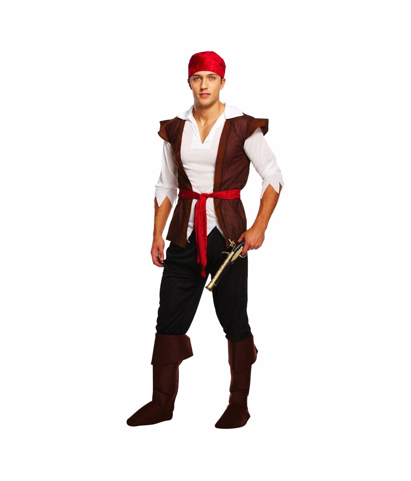 Carribean Pirate Costume For Adults