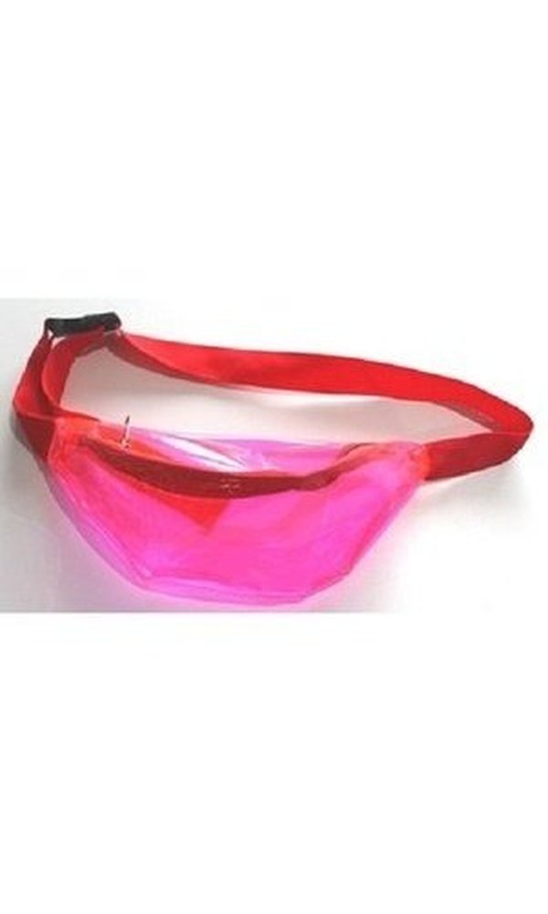 1980s NEON BUM BAG PINK BUMBAG Party Costumes NZ