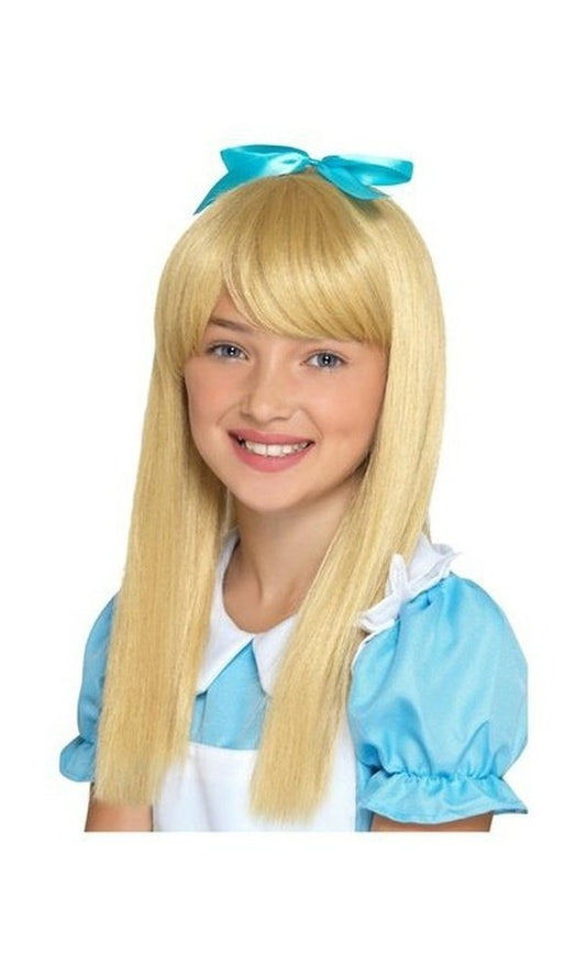 Alice Wonderland Princess Wig Child