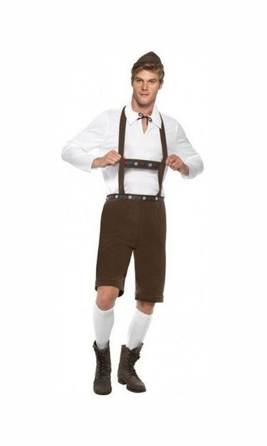 Bavarian Man Costume, Brown