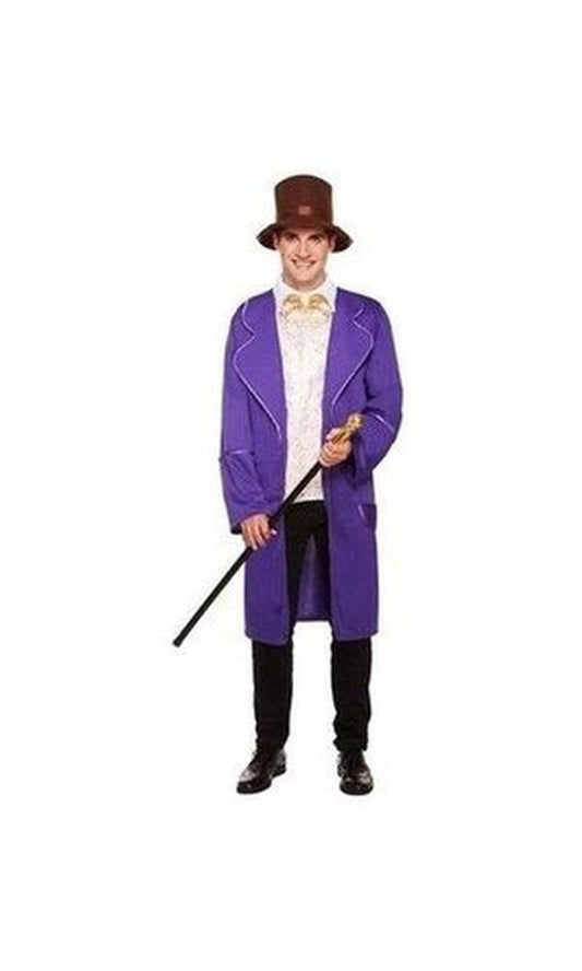 CHOCOLATE MAKER COSTUME MENS WILLY WONKA