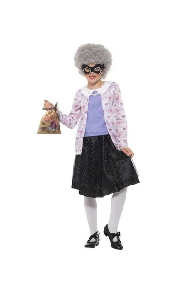 David Walliams Deluxe Gangster Granny Costume Party Costumes NZ