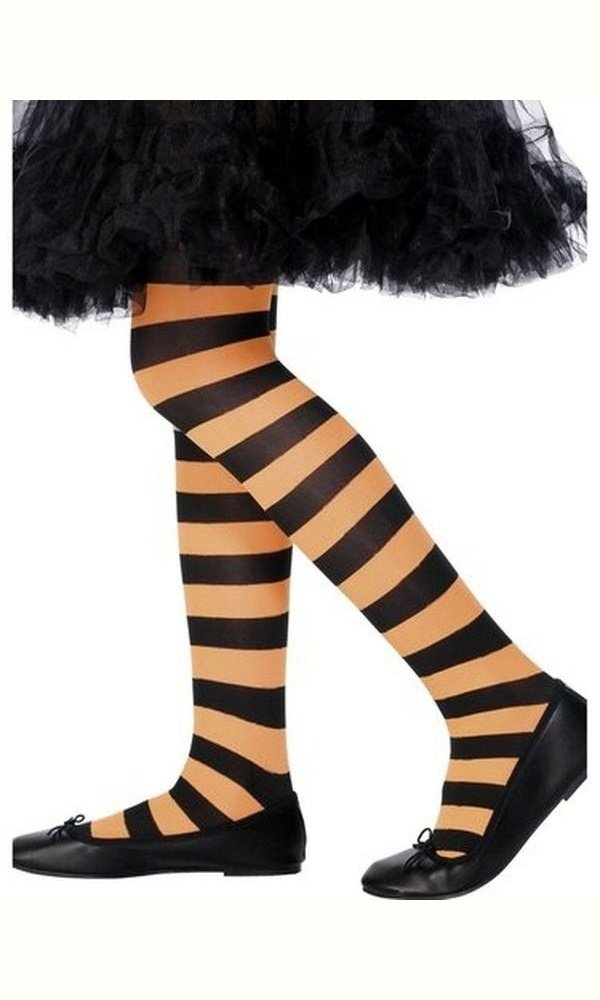 Kids striped tights shop