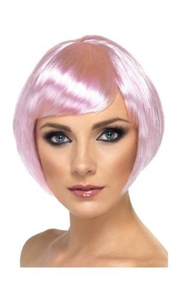 Pink Short Babe Wig – Party Costumes NZ
