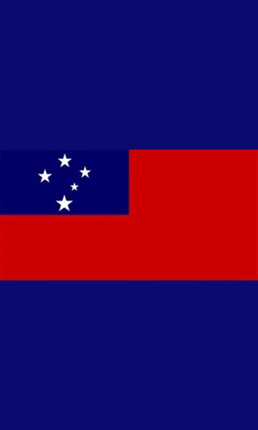 SAMOA FLAG 90CMS X 150CMS