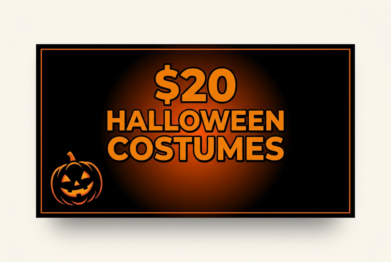 $20 Halloween Costumes
