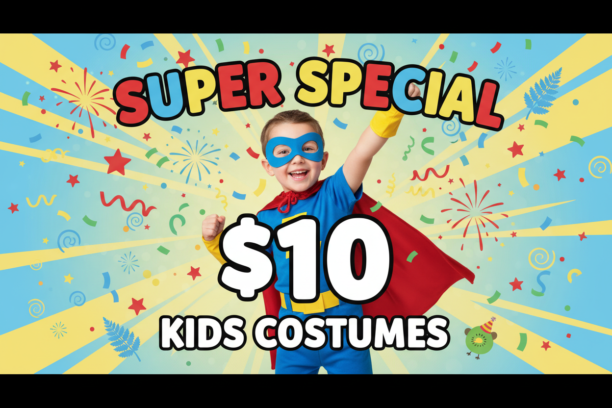 $10 Super Buy Costumes for Kids