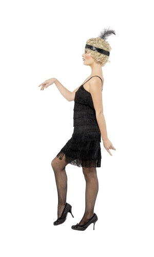 1920s Fringe Flapper Costume For Adults