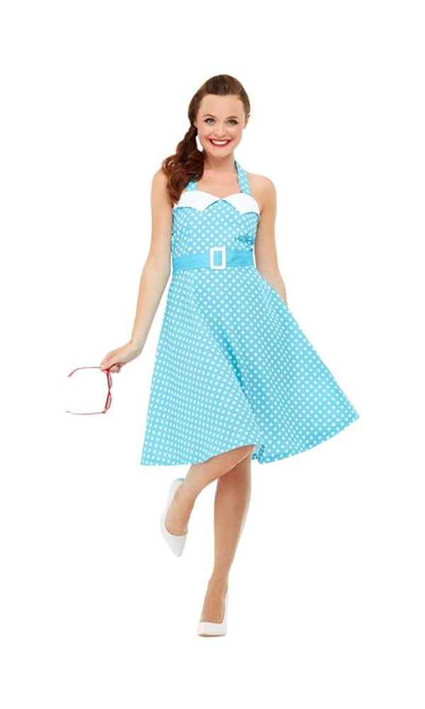 1950S DRESS COSTUME FOR ADULTS
