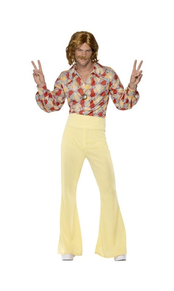 1960s Groovy Guy Costume For Adults