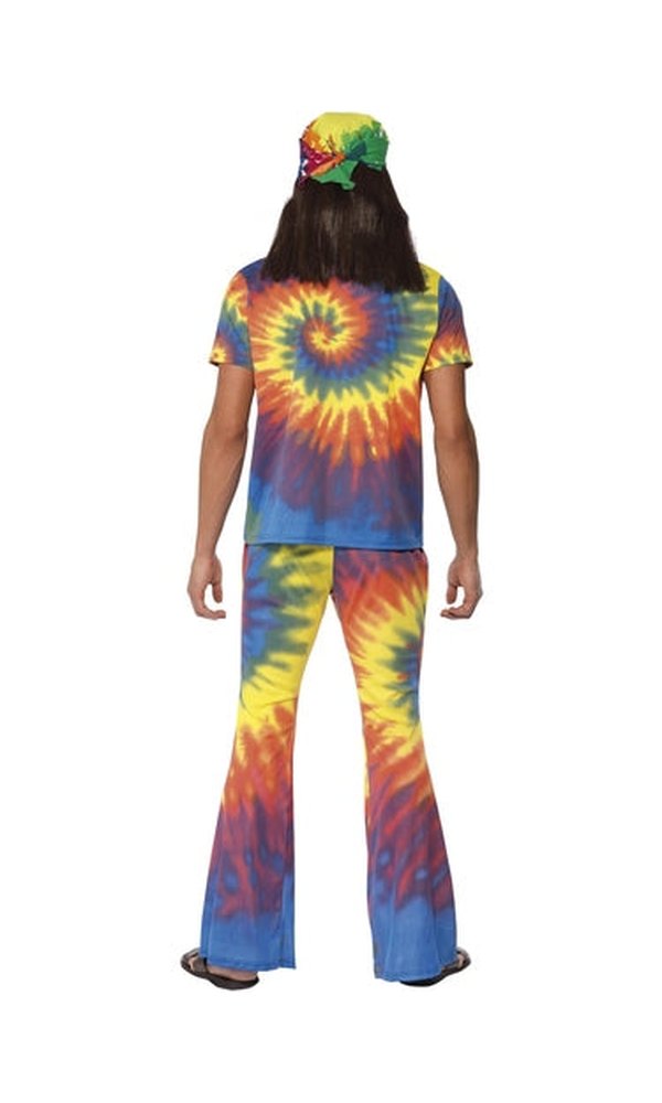 1960s Tie Dye Costume For Adults